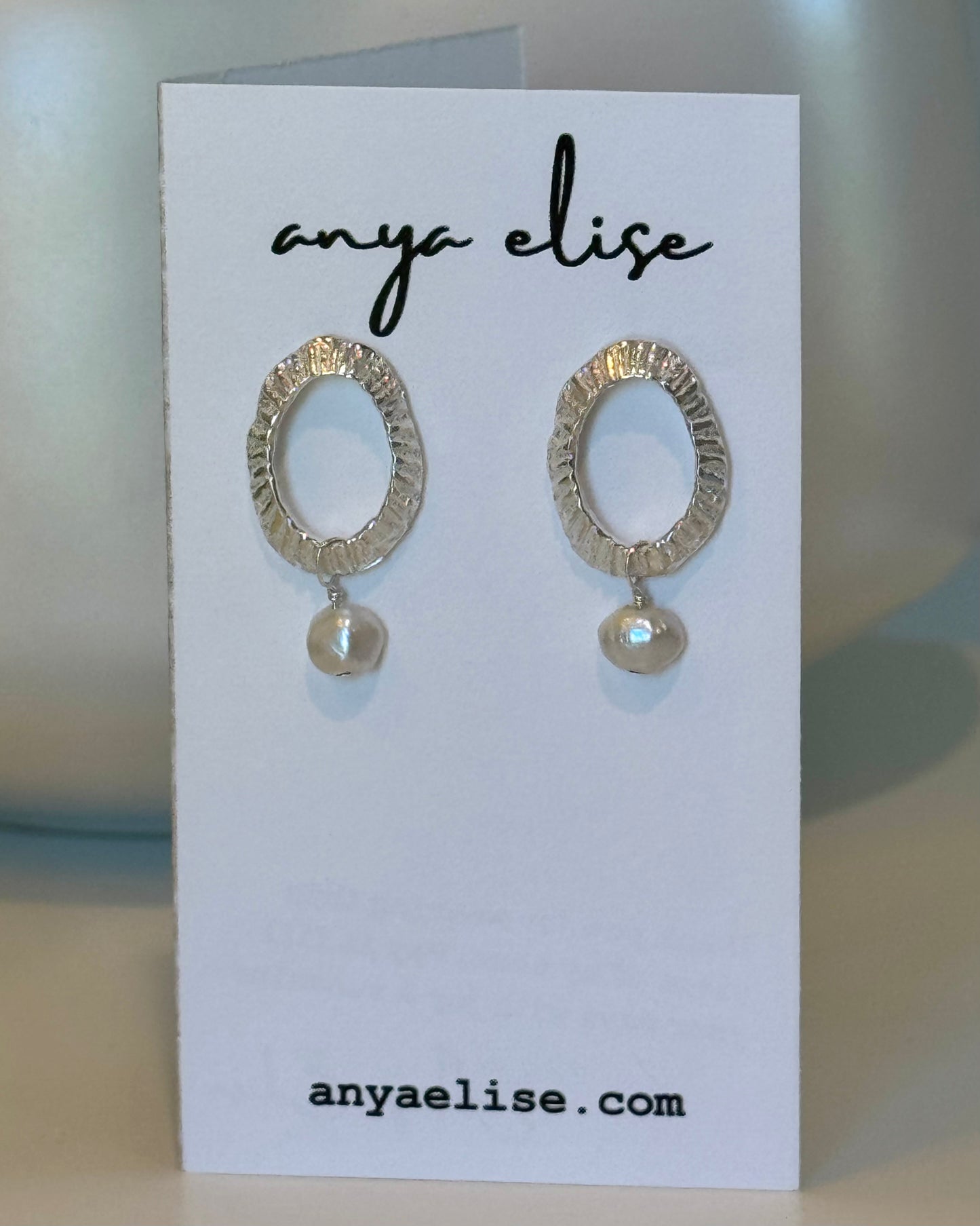 Opihi Pearl Drop Earrings