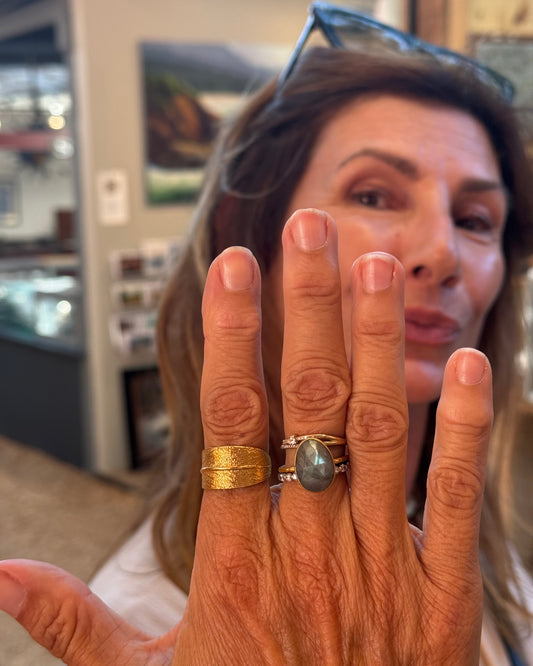 Sage Leaf Ring