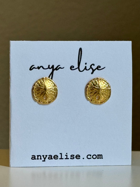 Sand Dollar Studs