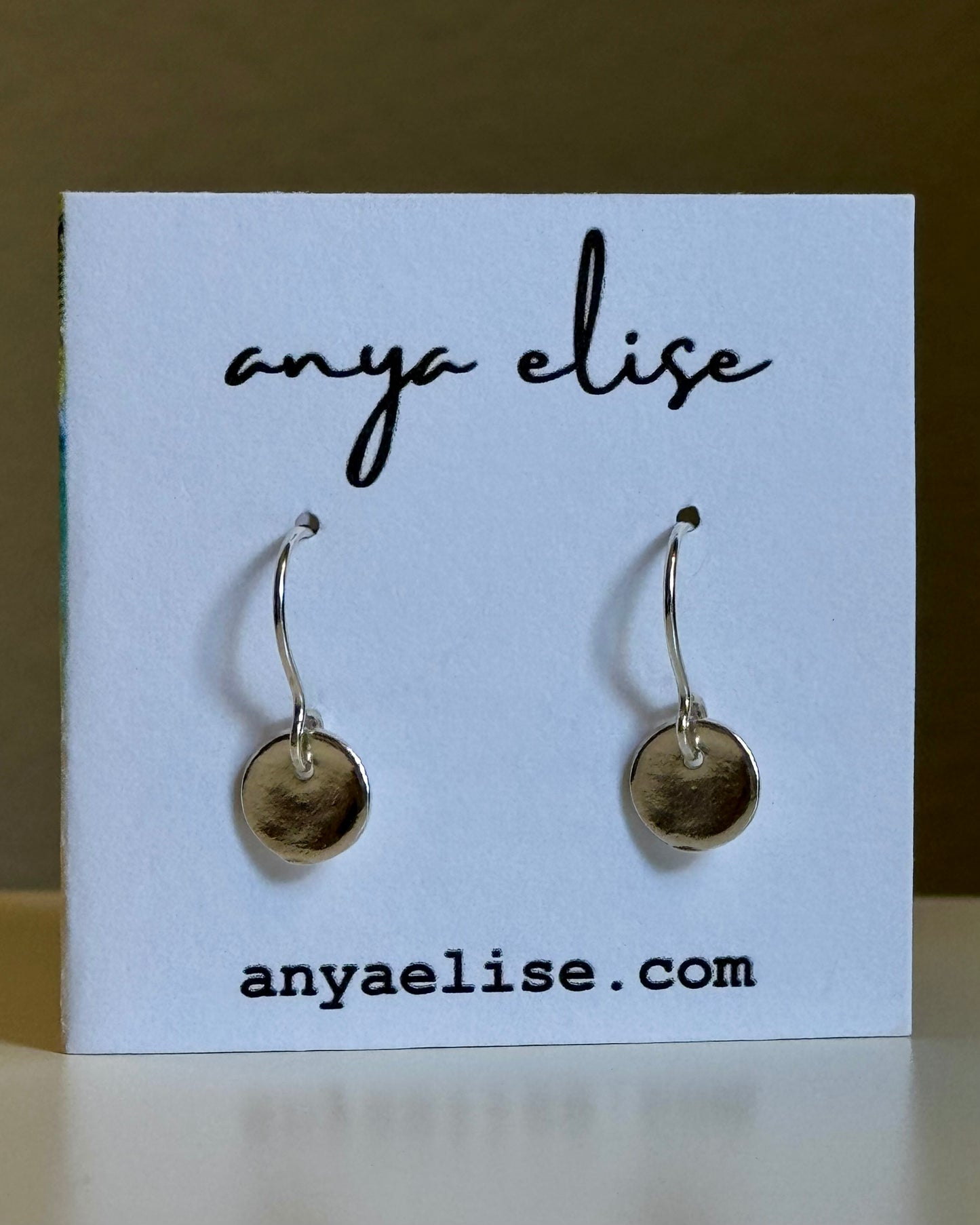 Circle Drop Earrings