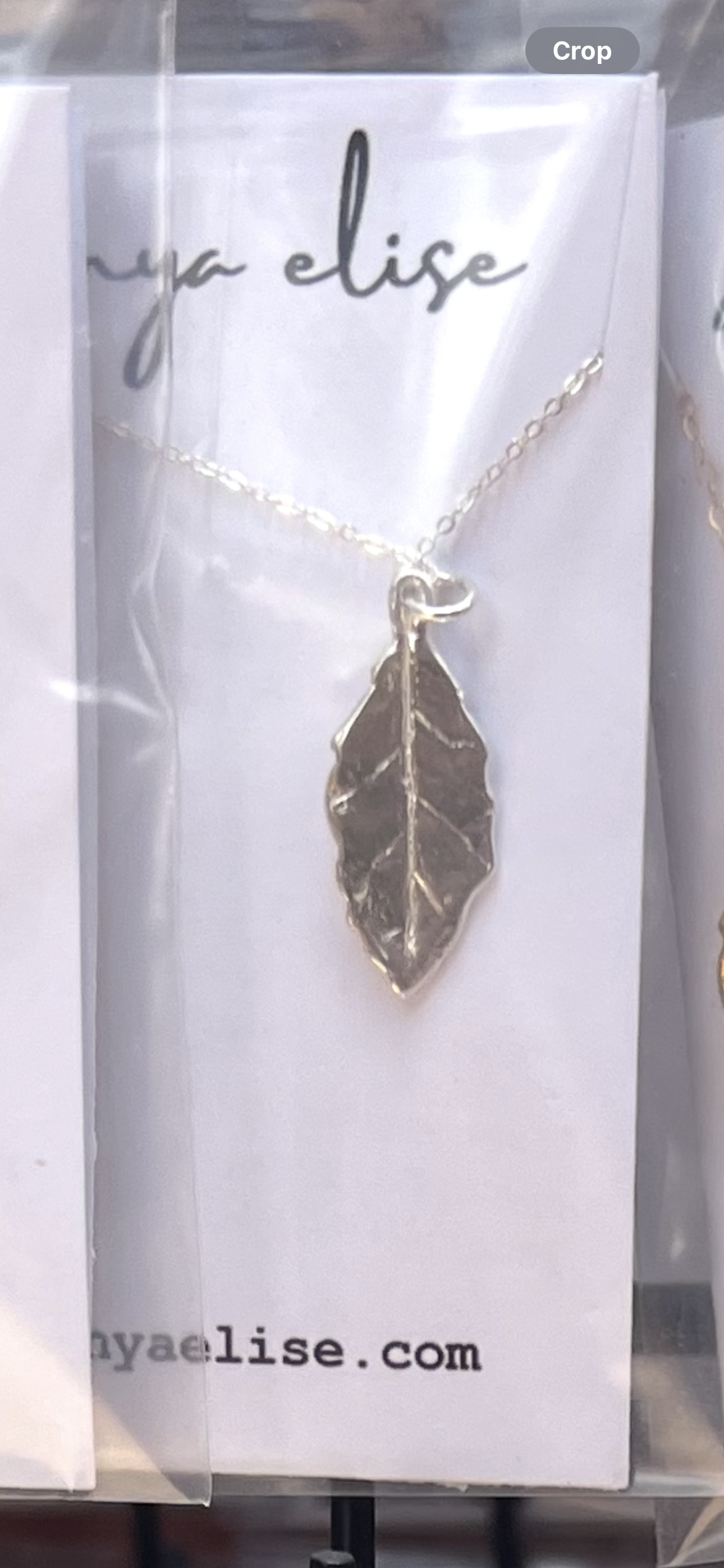 Oak Leaf Necklace