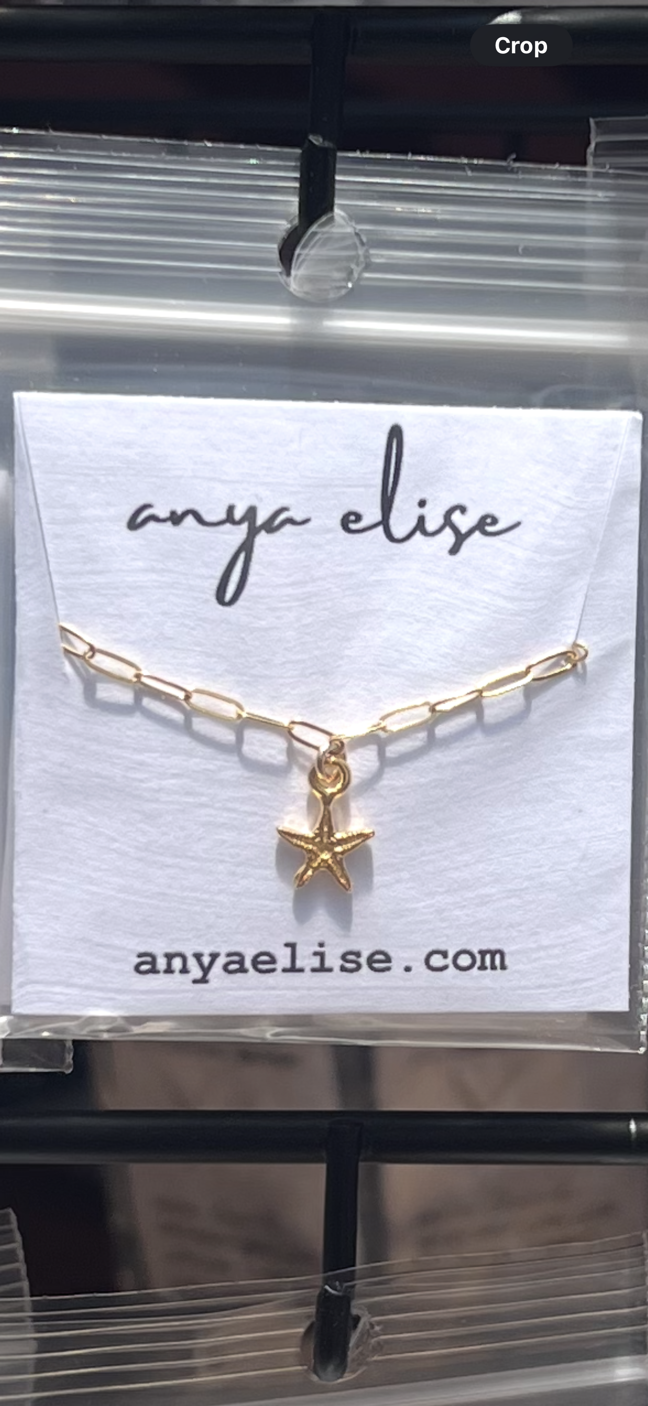 Starfish Paperclip Bracelet